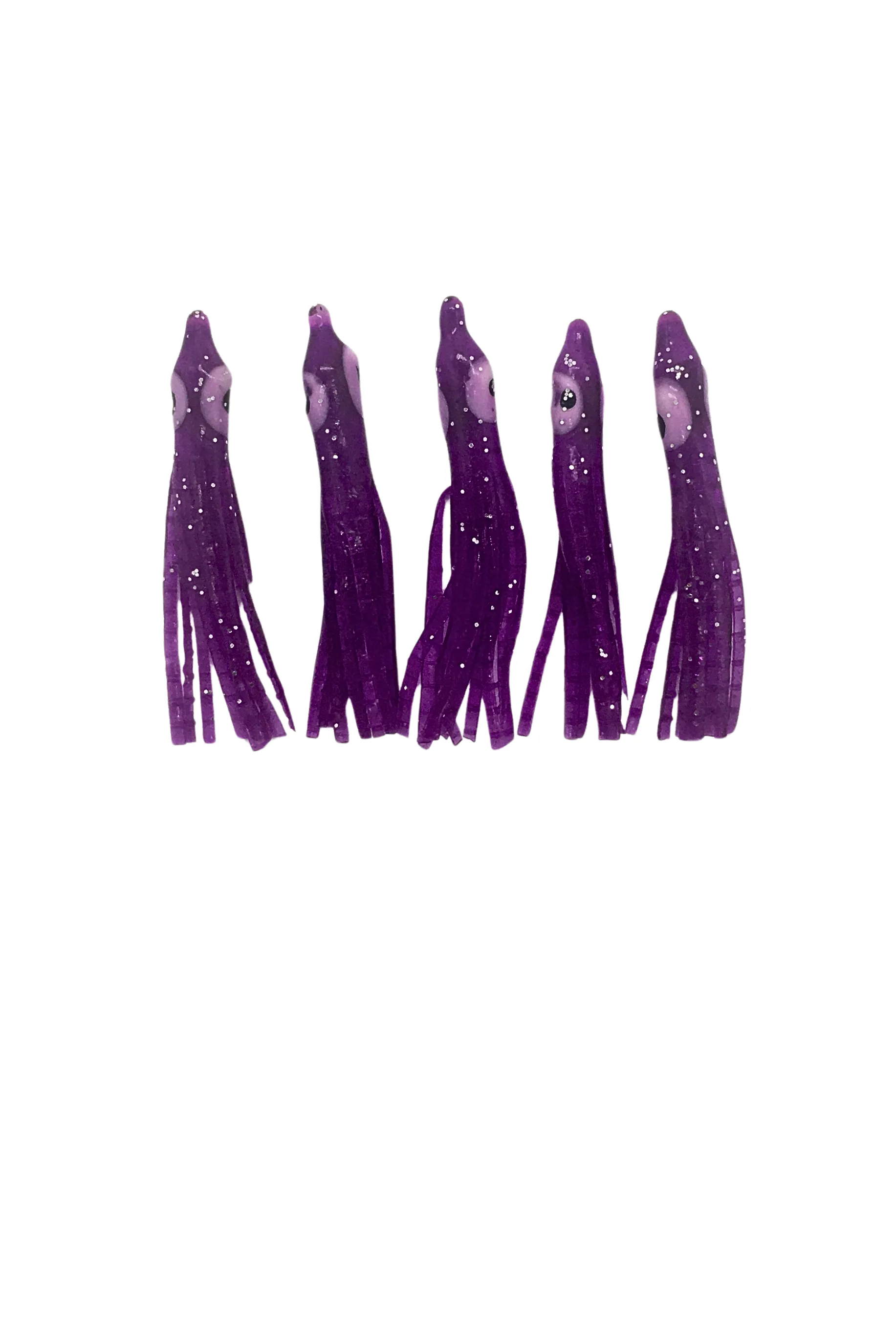 Squid skirts -KOKOPROS® 4.5 cm  Squid Skirts - Purple 5-PACK