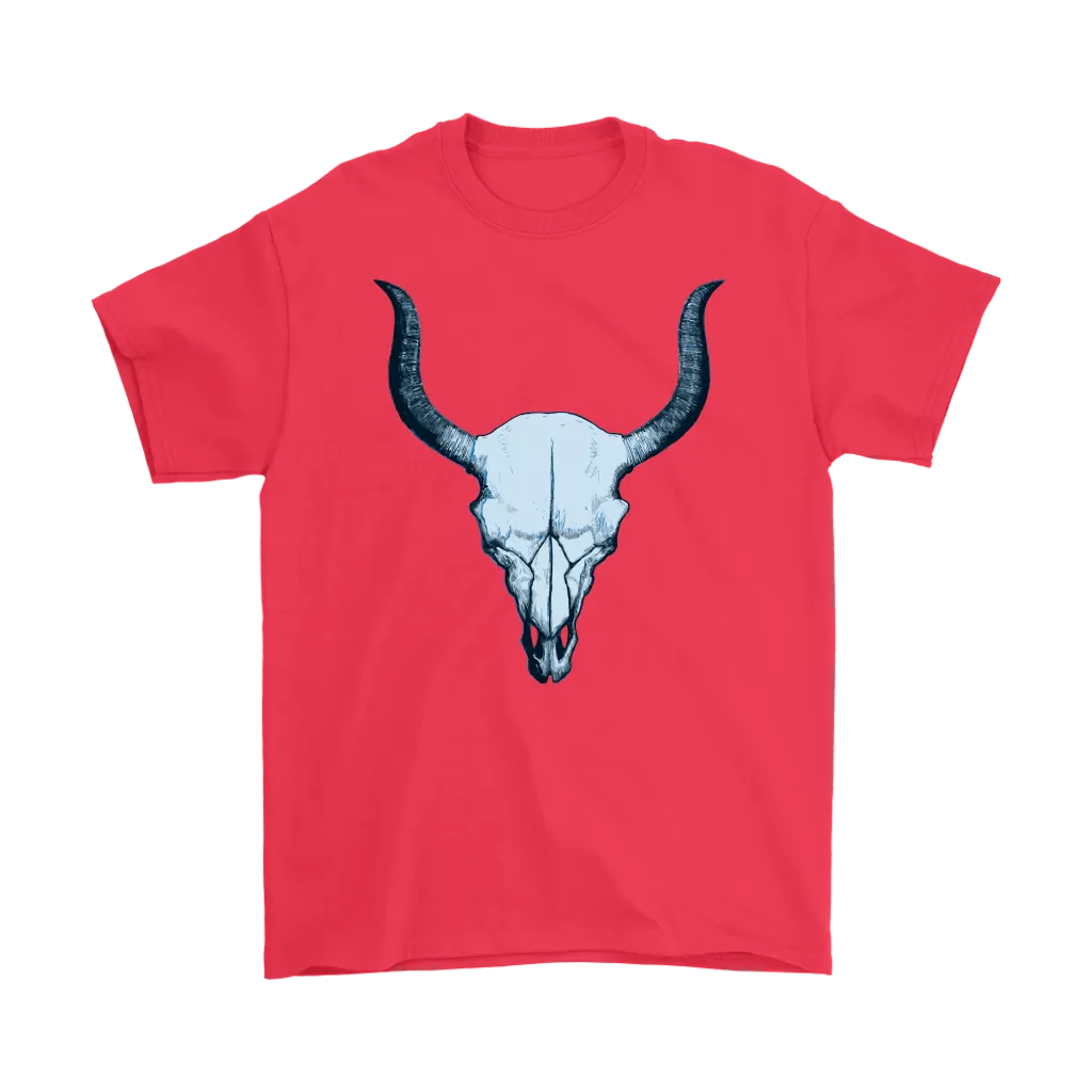 Steer Skull T-shirt, Steer Skull Gift, Skull T-shirt, Steer Skull Shirt