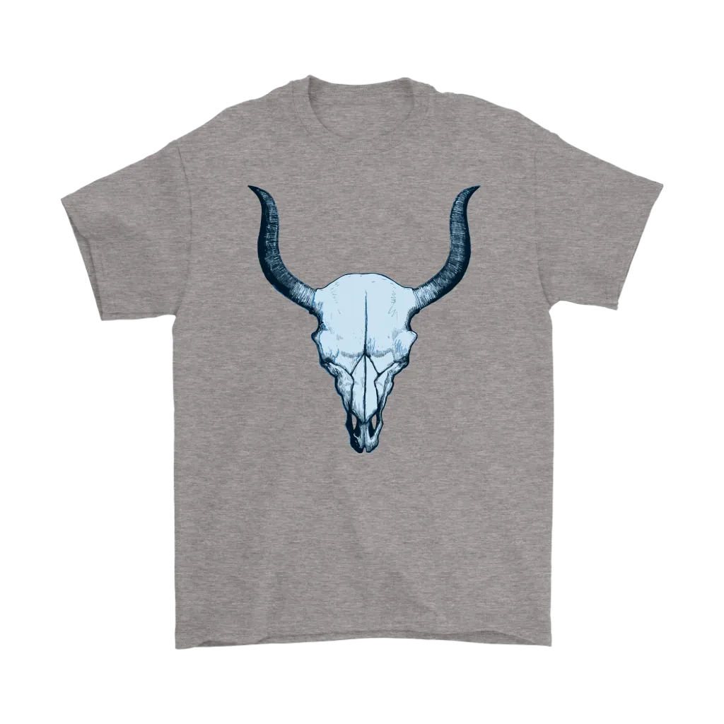 Steer Skull T-shirt, Steer Skull Gift, Skull T-shirt, Steer Skull Shirt