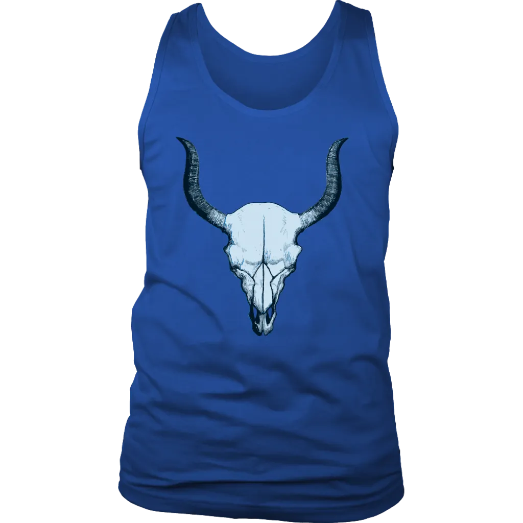 Steer Skull T-shirt, Steer Skull Gift, Skull T-shirt, Steer Skull Shirt