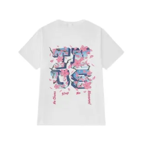 Street Letter Graphic Couple Oversize T-shirt
