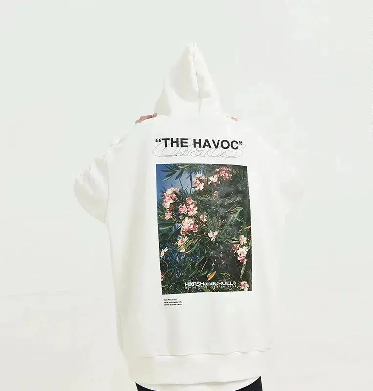 Street Photography Print Hooded Sweatshirt