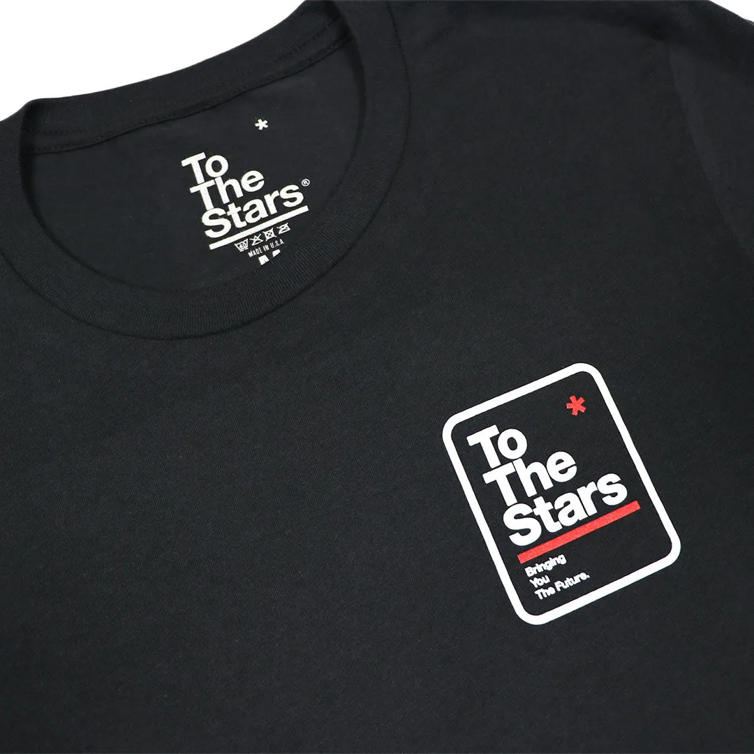 Street Sign T-Shirt Vintage Black