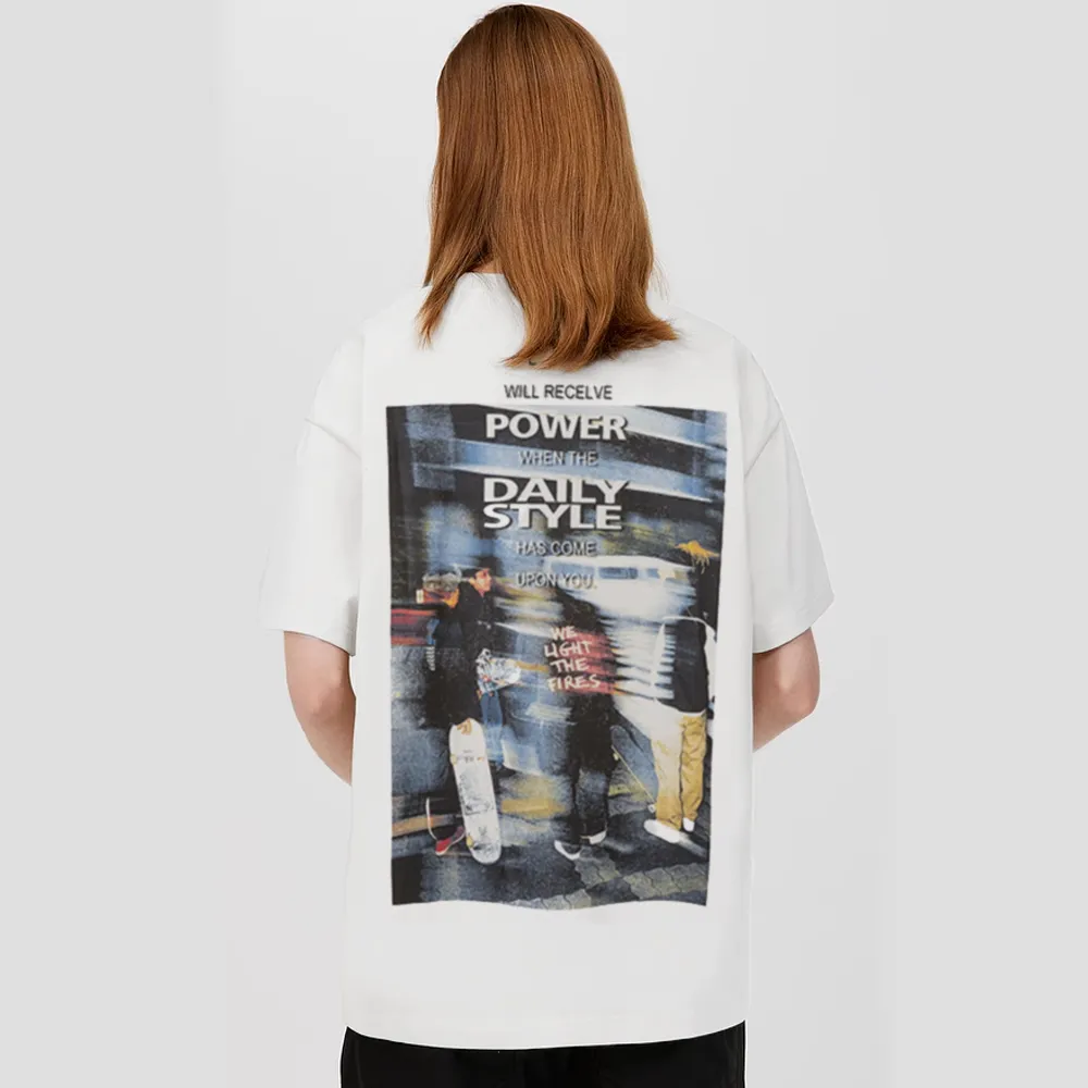 Street Skateboarding Boy Silhouette T-Shirt