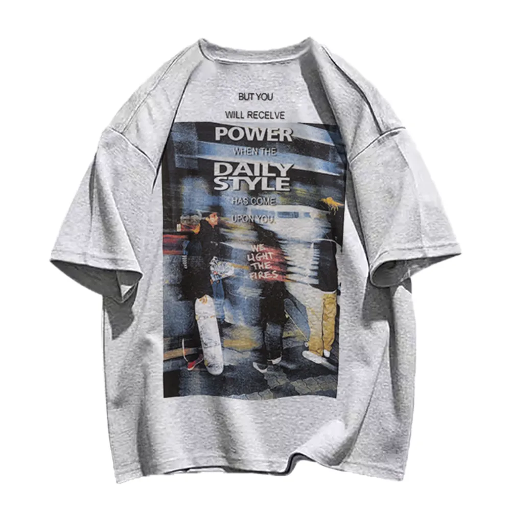Street Skateboarding Boy Silhouette T-Shirt