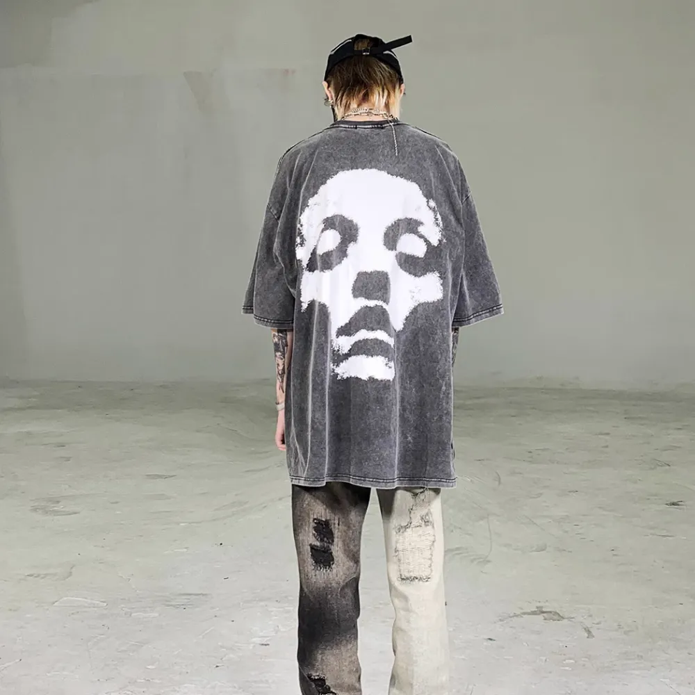 Street Skull Washed T-shirt
