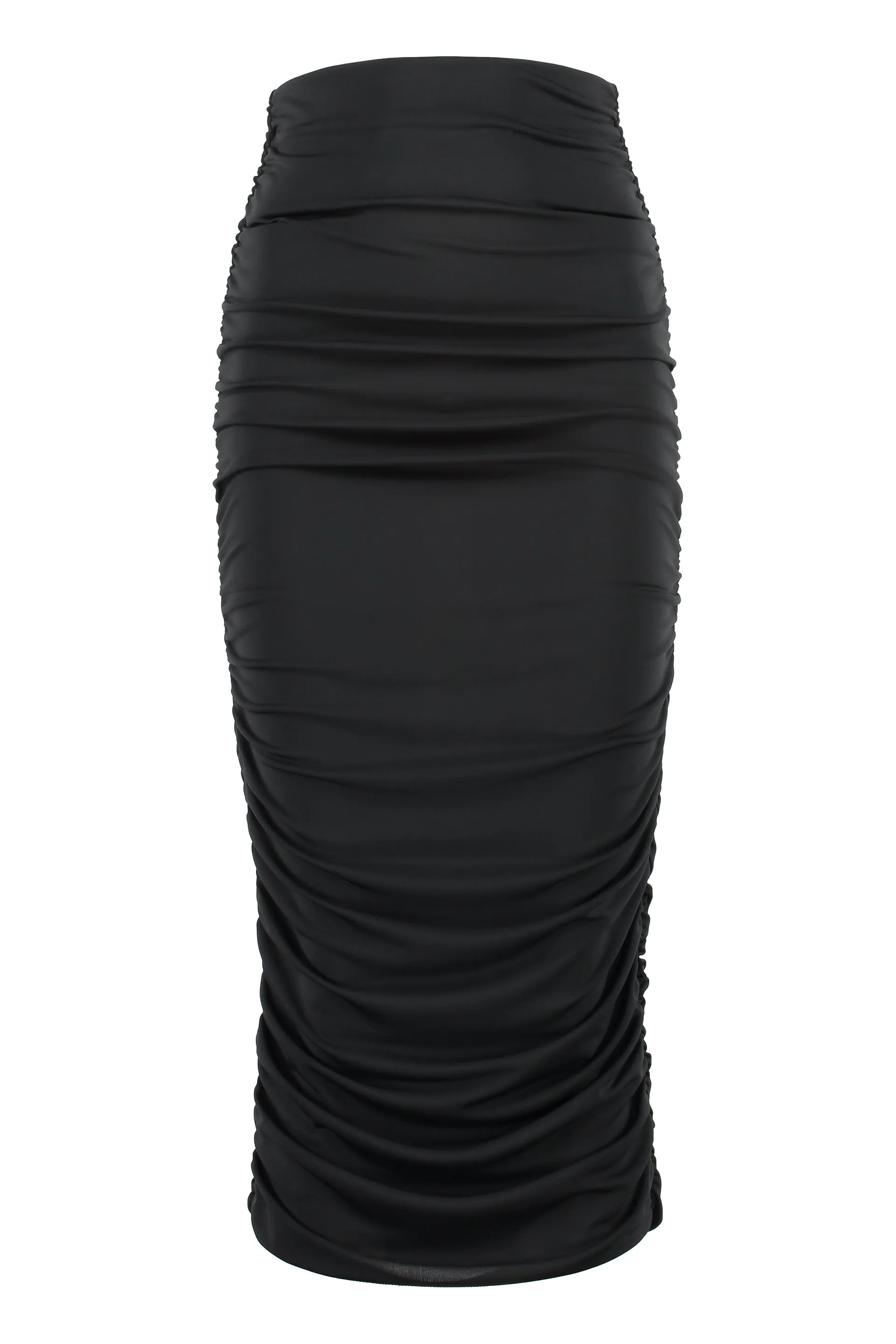 Stretch pencil skirt
