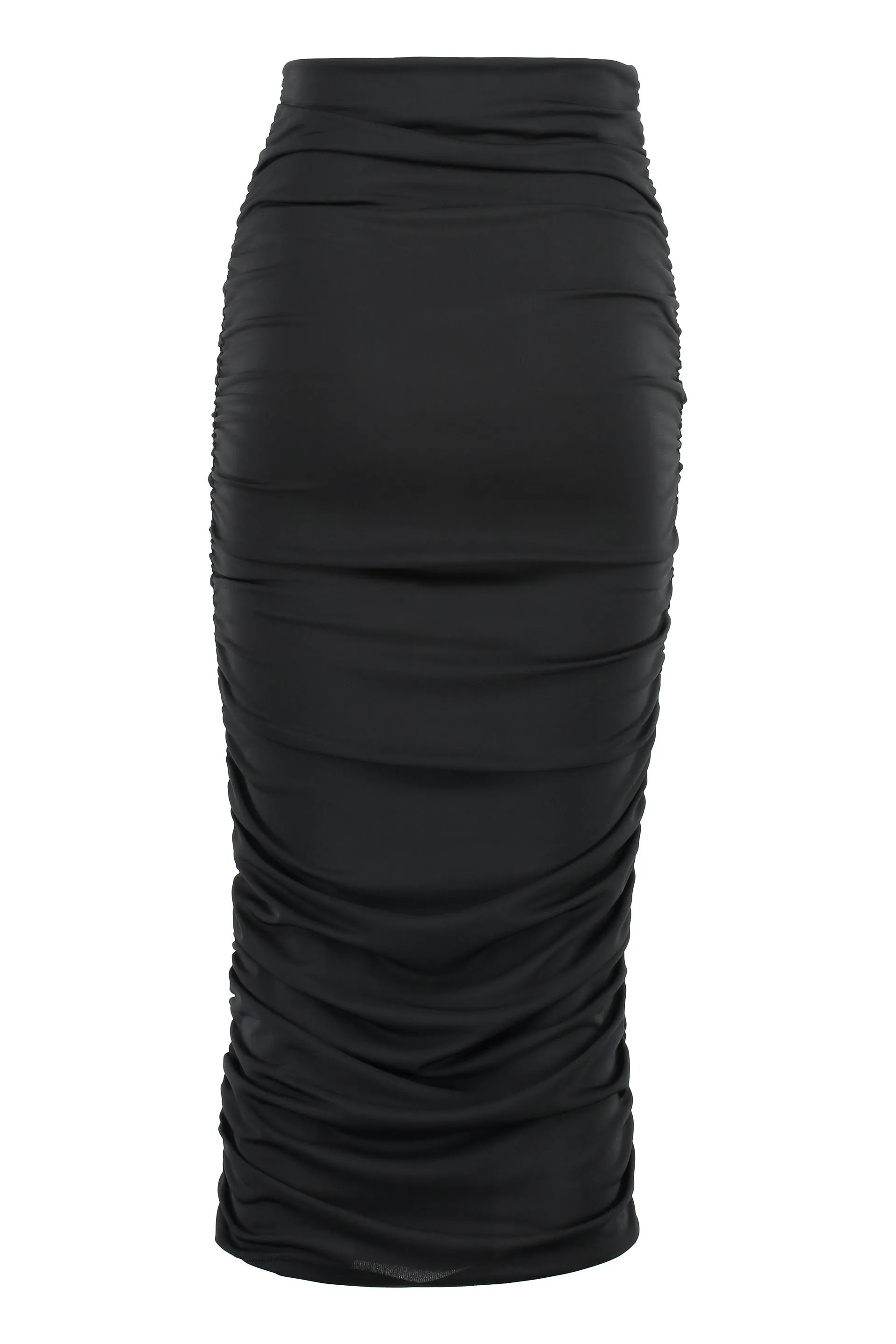 Stretch pencil skirt