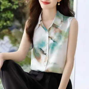 Stylish and Slimming Wrinkle-Resistant Blouse for Women