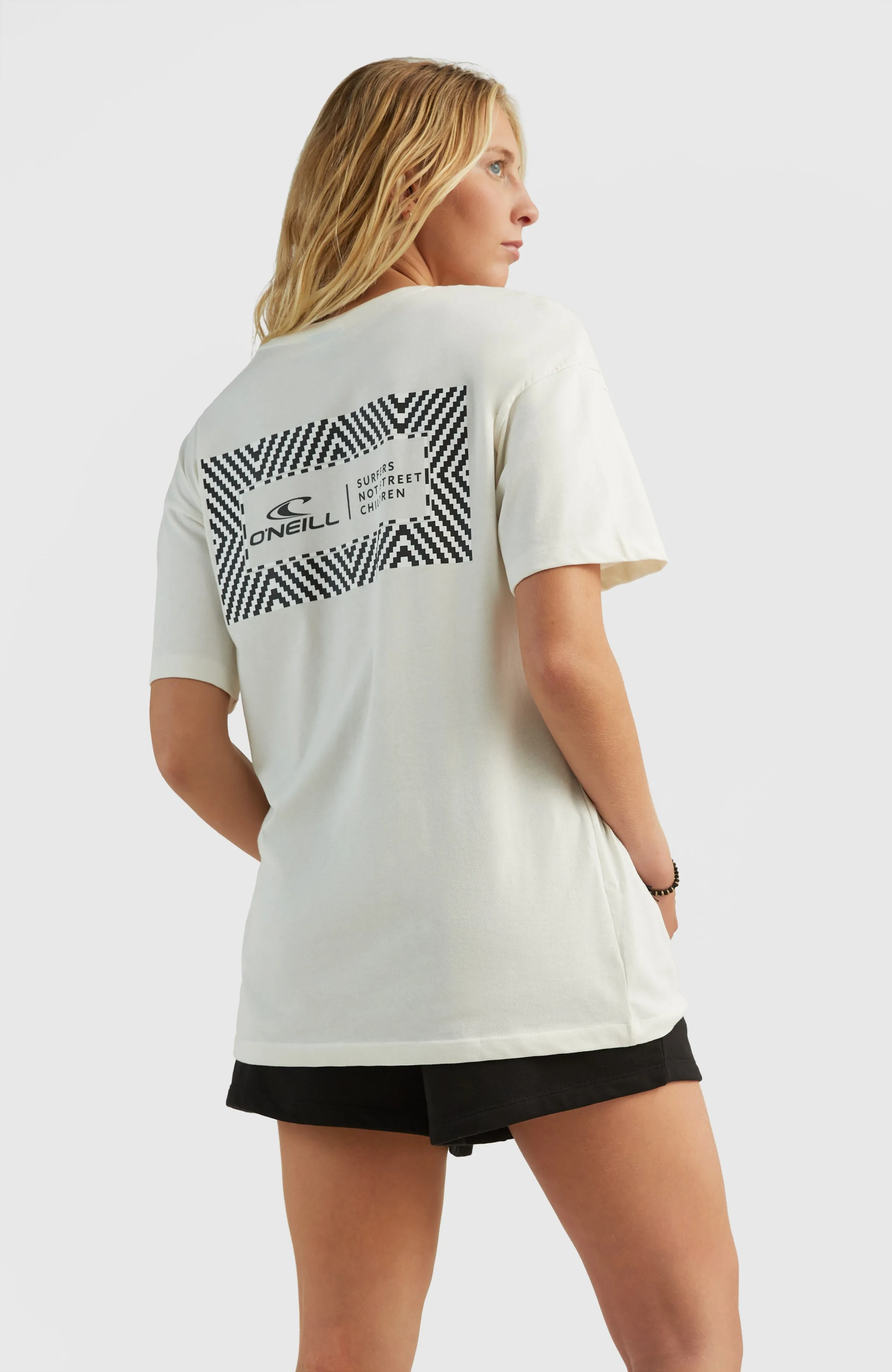 Surfer Not Street Children Loose T-Shirt | Snow White