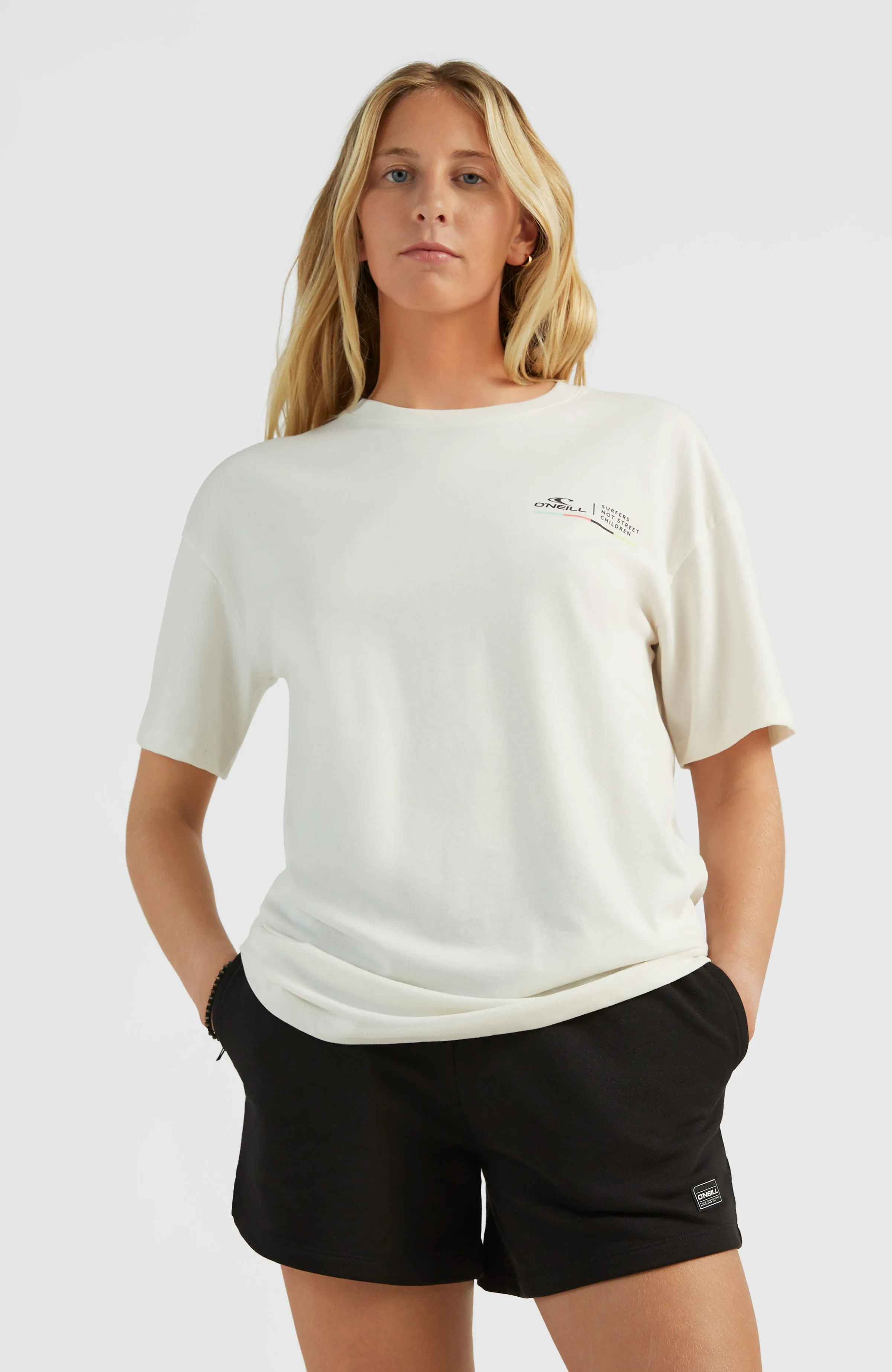 Surfer Not Street Children Loose T-Shirt | Snow White