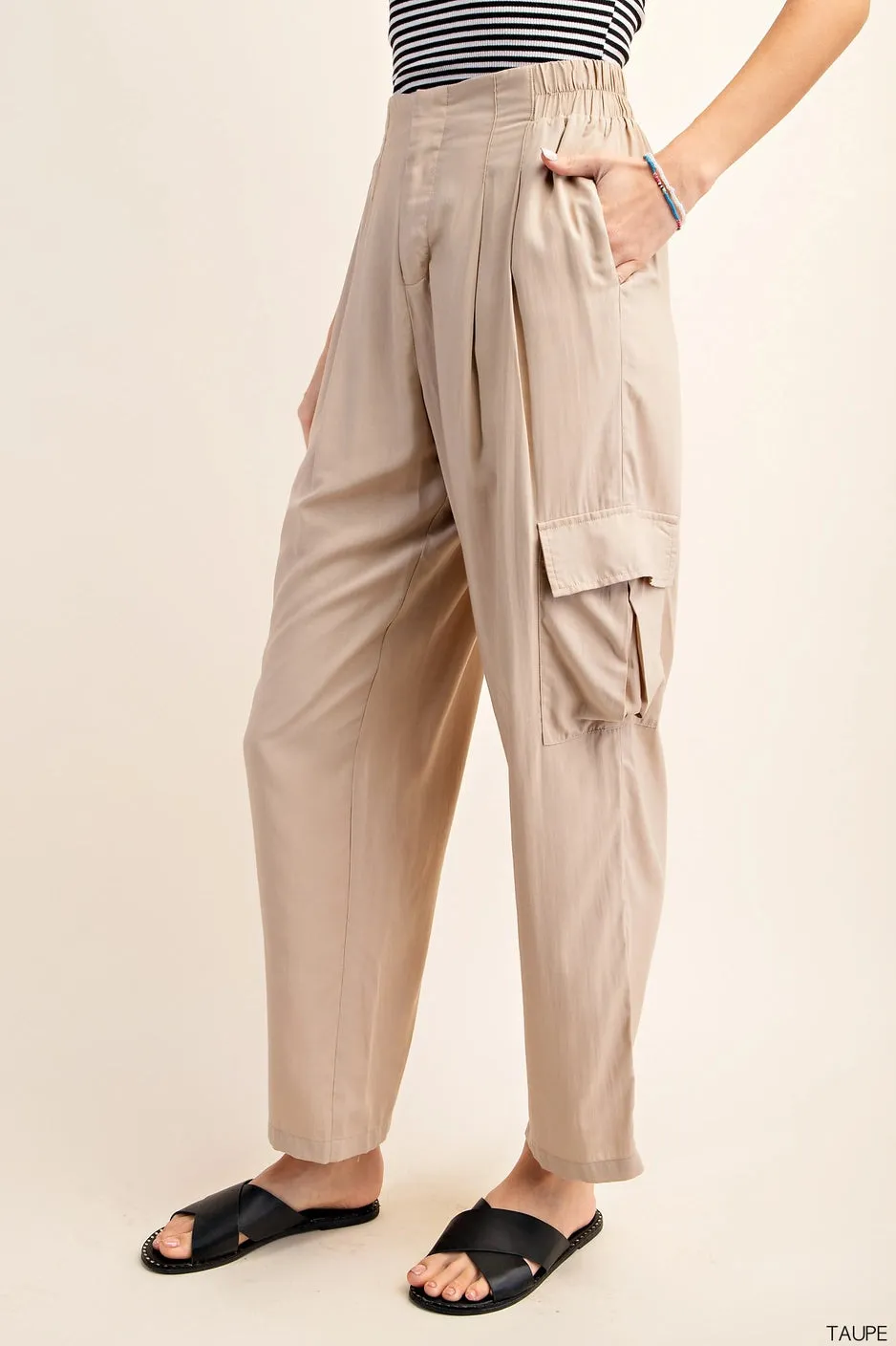 Taupe Cargo Pants