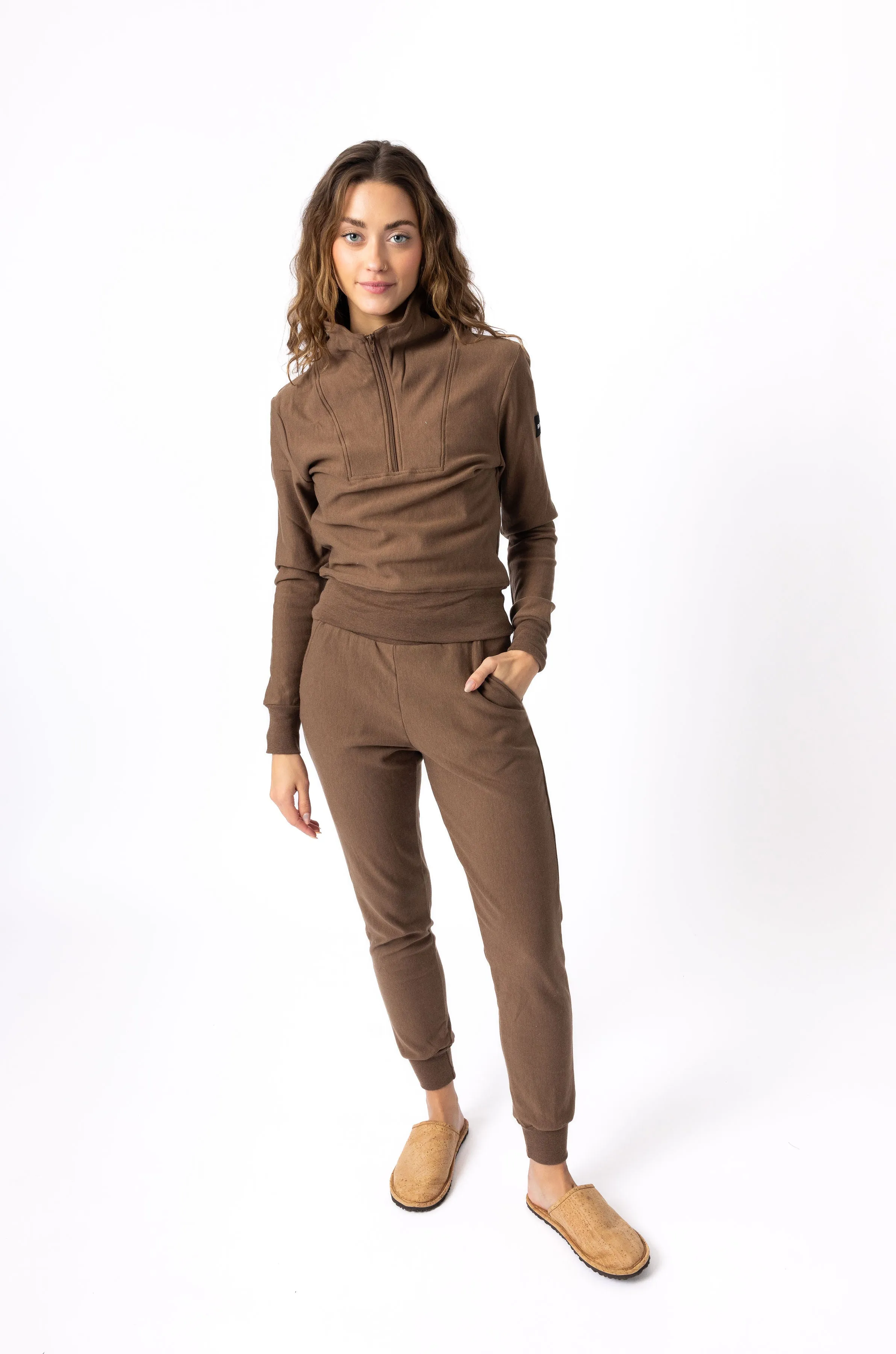 The 28” Jogger in Fleece