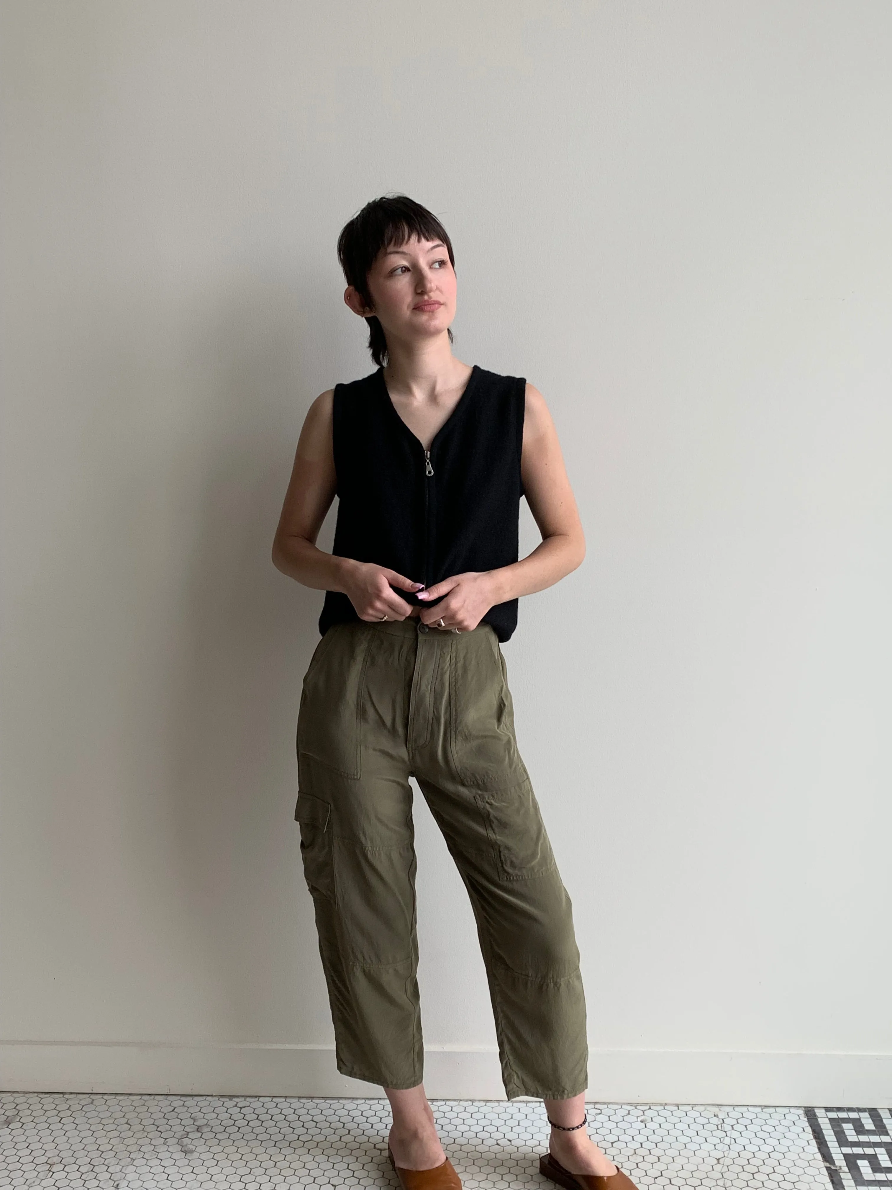 The Great Eros silk pants