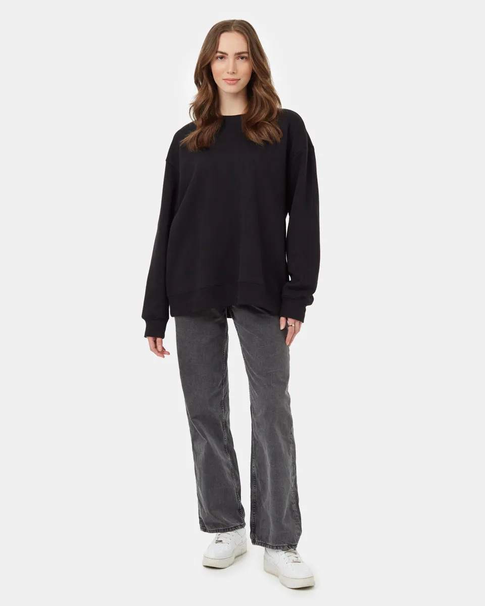 TreeFleece Oversized Crew