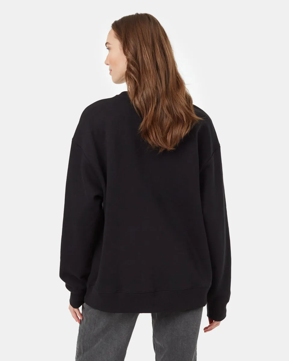 TreeFleece Oversized Crew