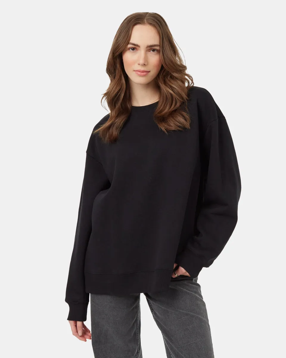TreeFleece Oversized Crew