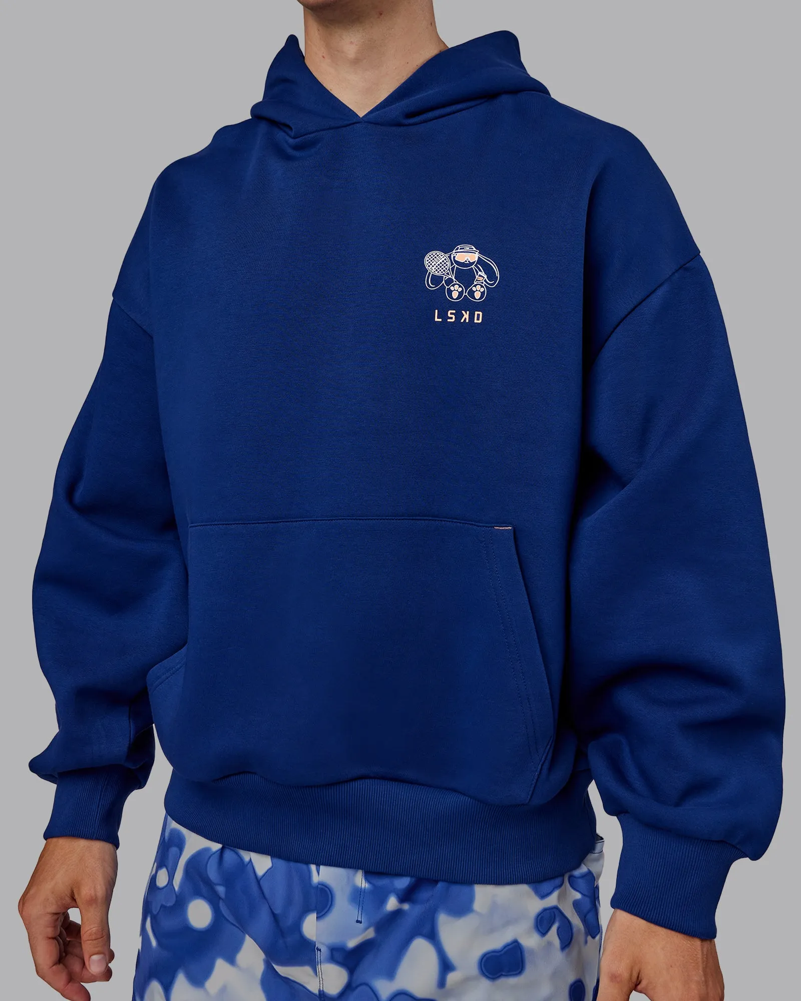 Unisex Appreciate the Small Things Oversized Hoodie - Midnight Blue