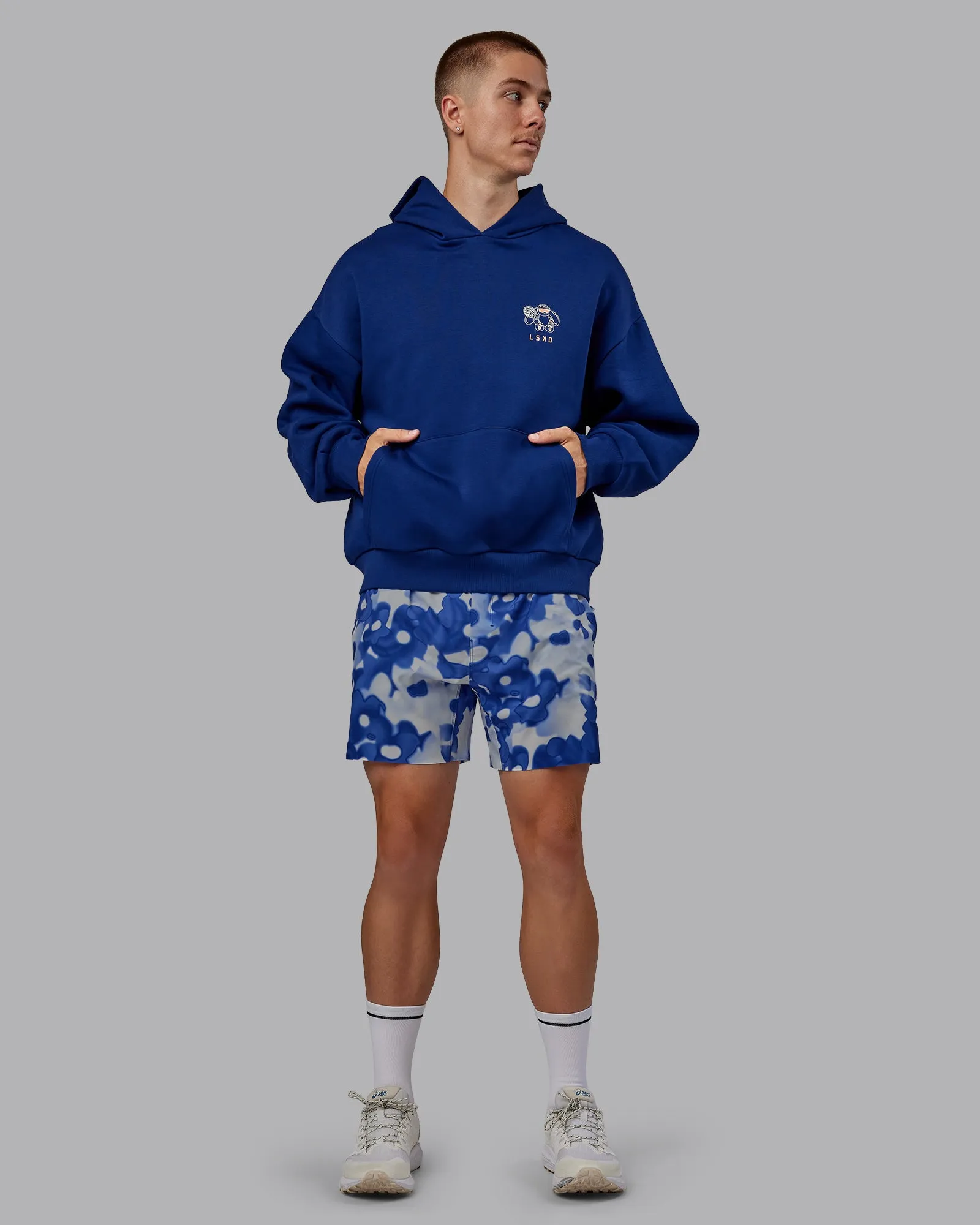 Unisex Appreciate the Small Things Oversized Hoodie - Midnight Blue