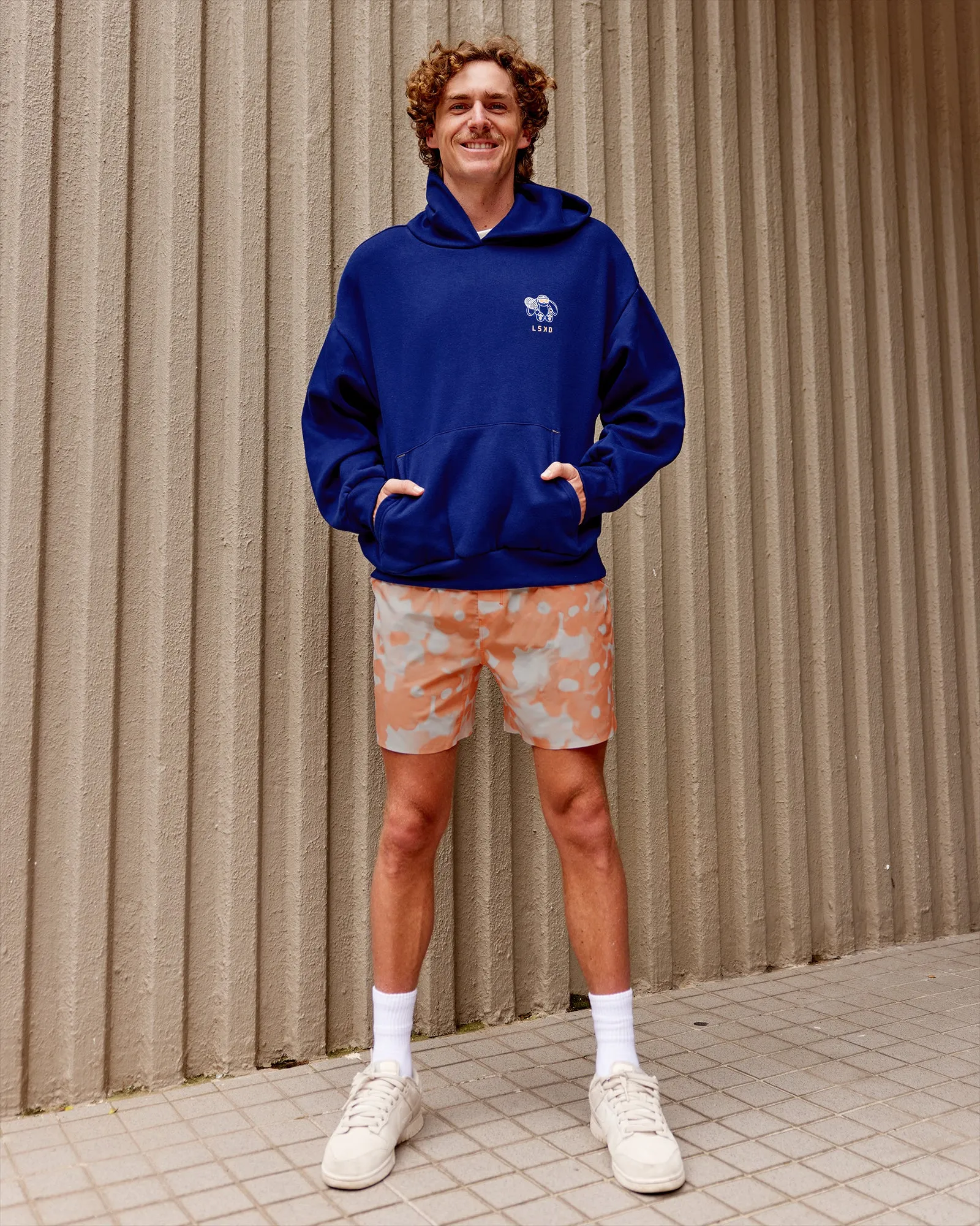Unisex Appreciate the Small Things Oversized Hoodie - Midnight Blue
