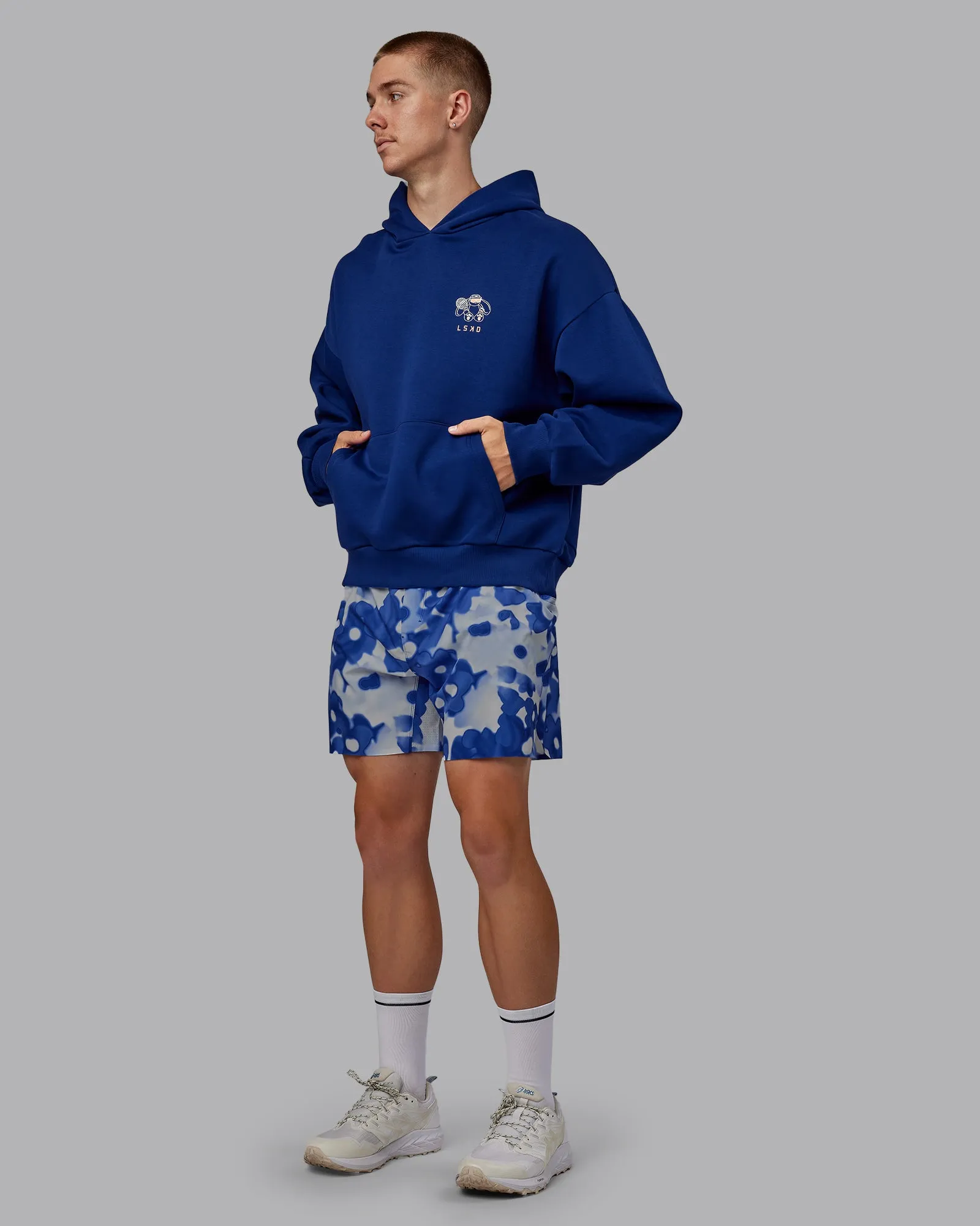 Unisex Appreciate the Small Things Oversized Hoodie - Midnight Blue