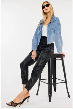 Vegan Leather Pants