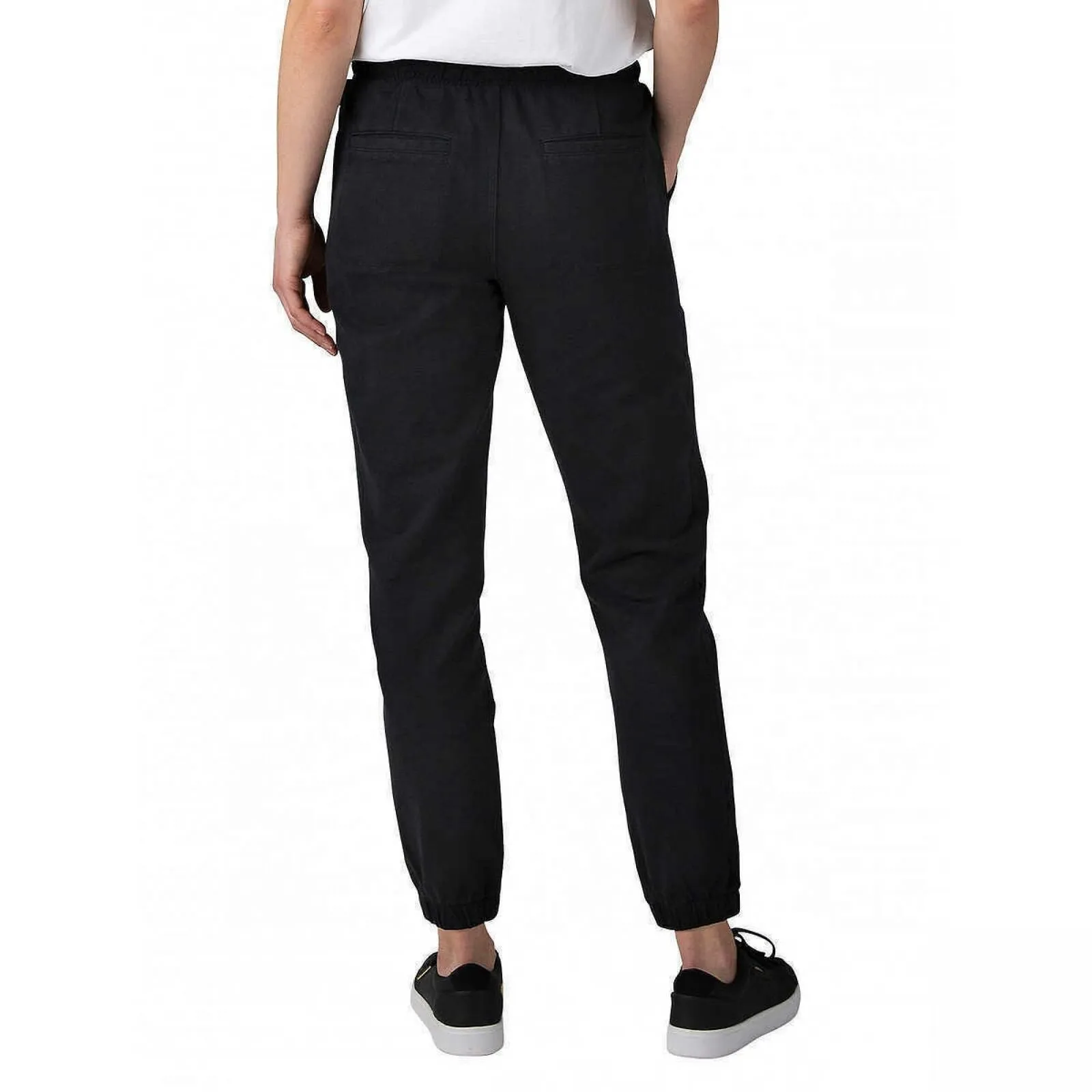 Weatherproof Vintage Women's Slim Fit Jogger Pants Black XL