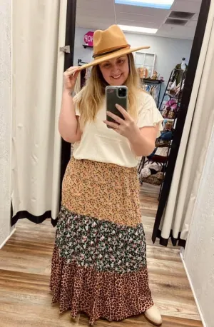 Where the Wildflowers Grow Skirt