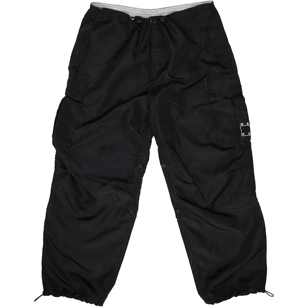 WKND Techie Dirtbags Pant Black Swooshy