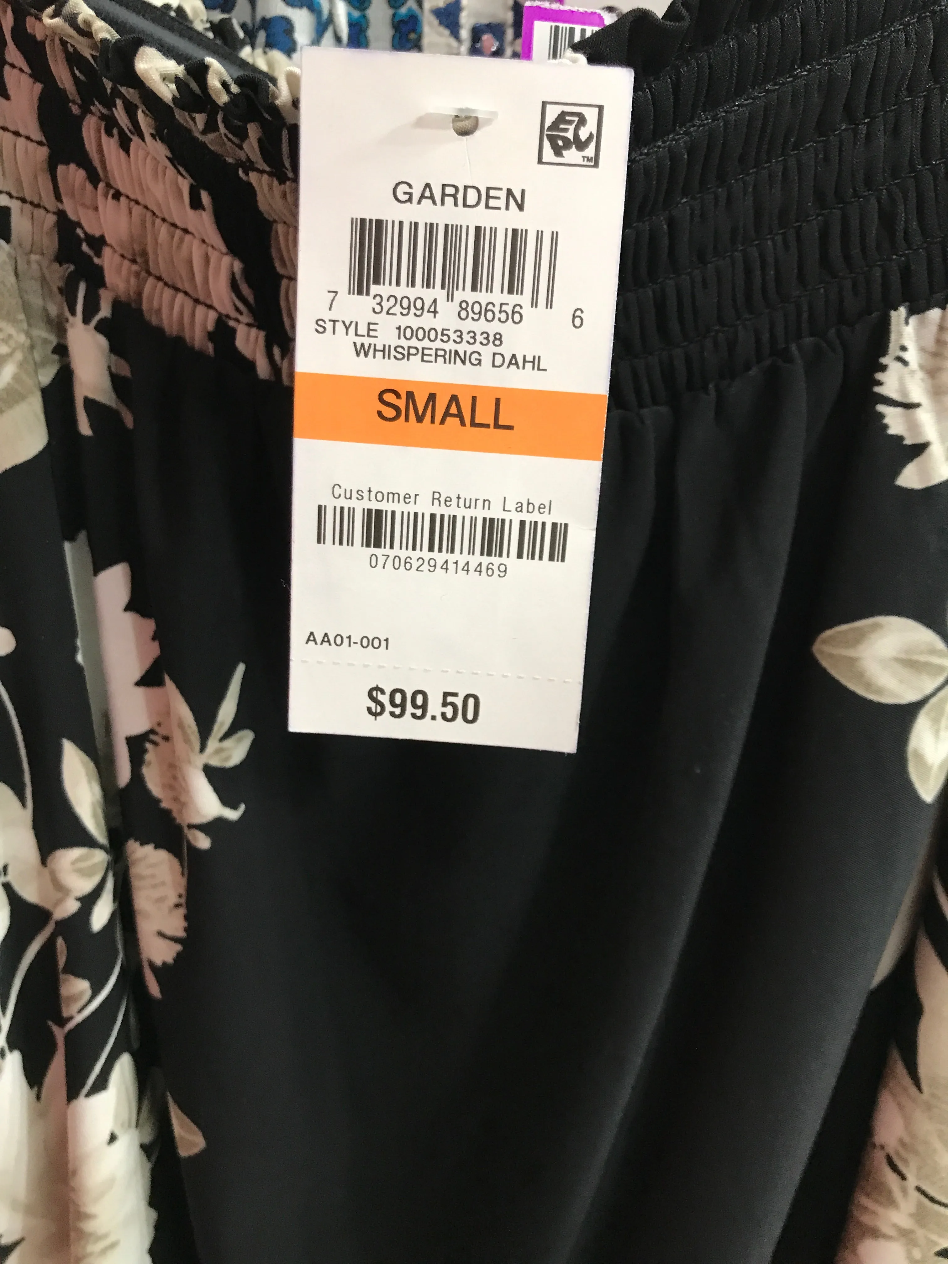 Womens Size Sm Misses Black International Concepts NWT Romper