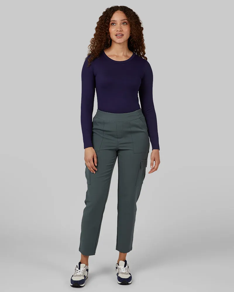 WOMEN'S SOFT STRETCH CARGO PANT